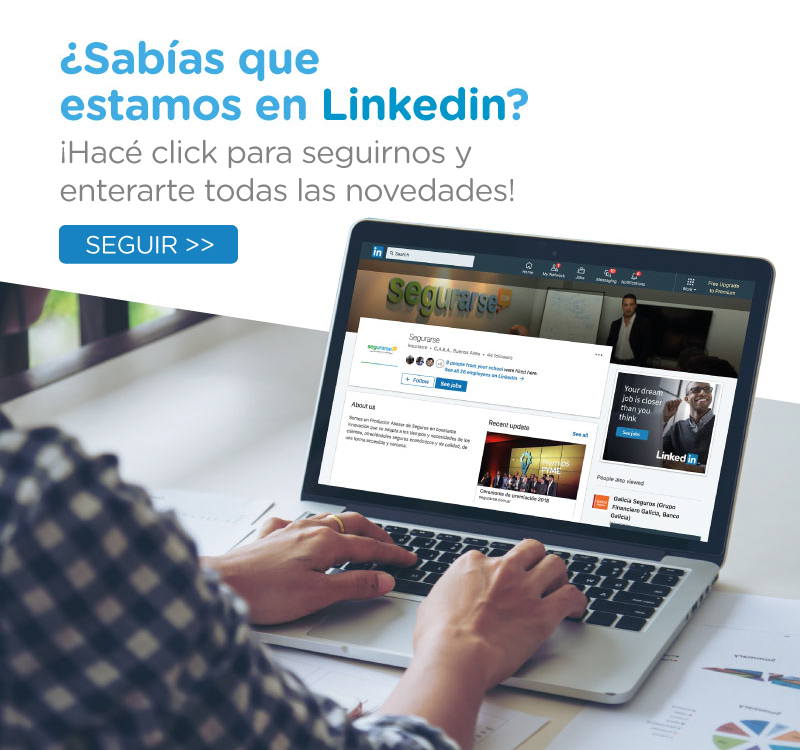 Seguinos en LINKEDIN